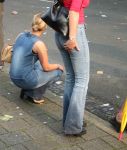 tight jeans girl