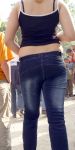 tight jeans girl