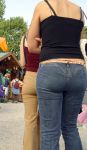 tight jeans girl