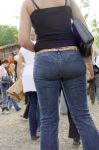 tight jeans girl