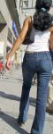 tight jeans girl