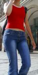 tight jeans girl