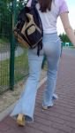 tight jeans girl