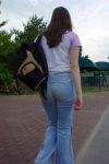 tight jeans girl