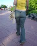 tight jeans girl