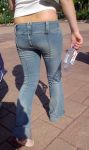 tight jeans girl