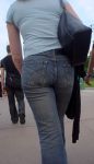 tight jeans girl