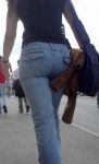 tight jeans girl