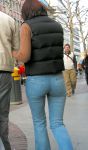 tight jeans girl