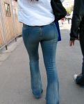 tight jeans girl