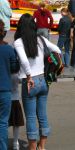 tight jeans girl