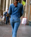 tight jeans girl