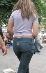 tight jeans girl